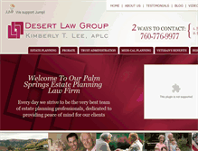 Tablet Screenshot of leelawyers.com